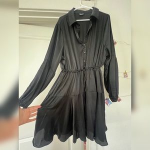 City Chic - Black dress - size m or 18